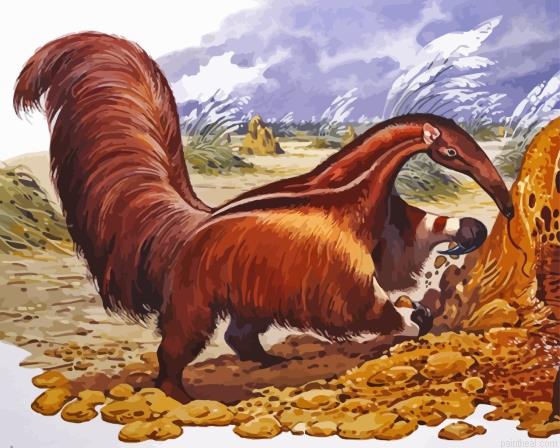 Giant anteater art painting by numbers.jpeg