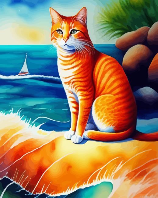 Ginger cat painting by numbers.jpeg