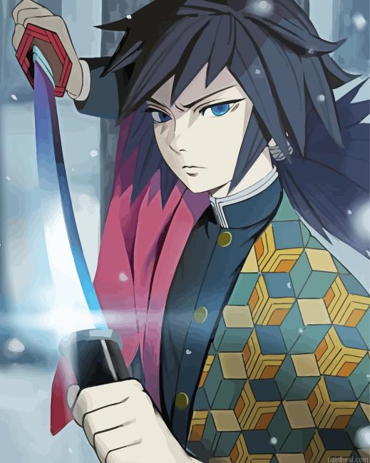 Giyu tomioka painting by numbers.jpeg