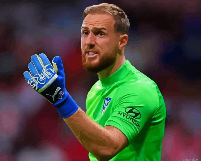 Goalkeeper jan oblak painting by numbers.jpeg