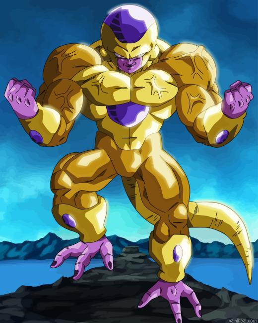 Golden frieza painting by numbers.jpeg