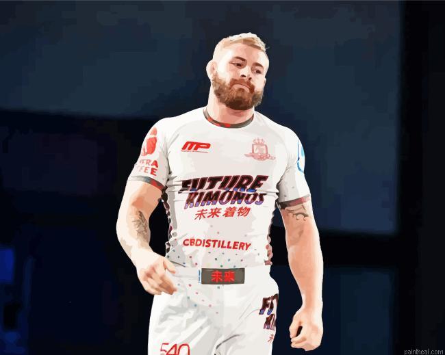 Gordon ryan 1st degree bjj black belt painting by numbers.jpeg