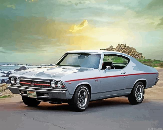 Grey 69 chevrolet ss painting by numbers.jpeg