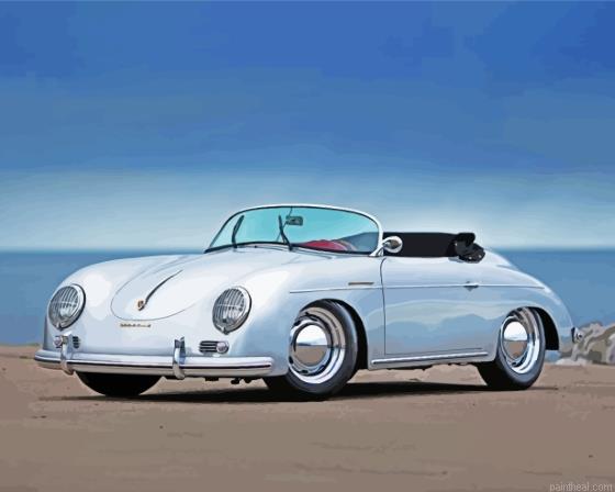 Grey porsche 356 car painting by numbers.jpeg