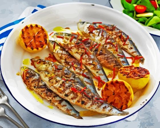 Grilled sardines painting by numbers.jpeg