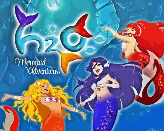H2o mermaids disney movie painting by numbers.jpeg