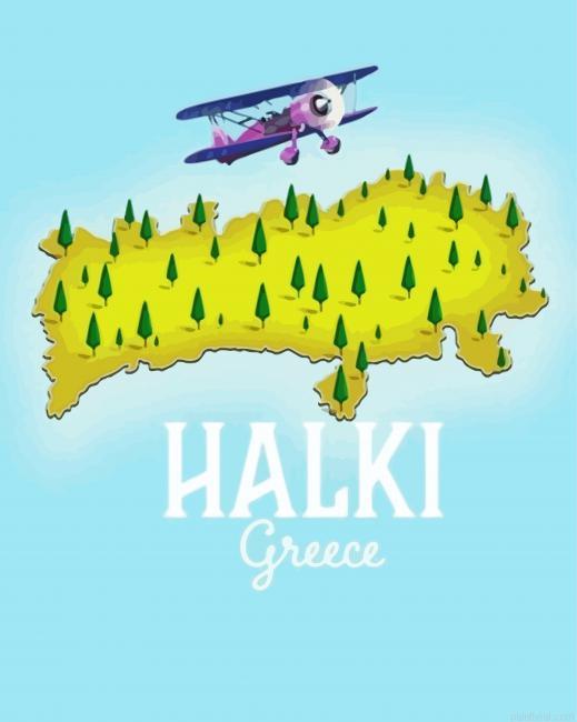 Halki greece poster painting by numbers.jpeg