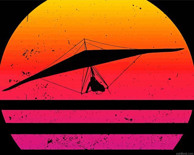 Hang gliding colorful art silhouette painting by numbers.jpeg