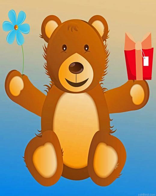 Happy bear painting by numbers.jpeg