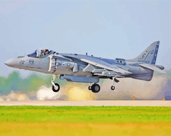 Harrier jet plane painting by numbers.jpeg