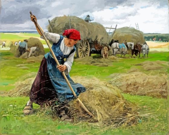 Haying scene julien dupre painting by numbers.jpeg