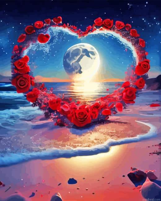 Heart and moon painting by numbers.jpeg
