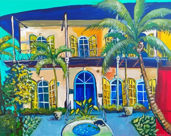 Hemingway house key west painting by numbers.jpeg