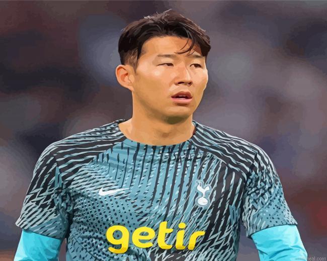 Heung min son painting by numbers.jpeg