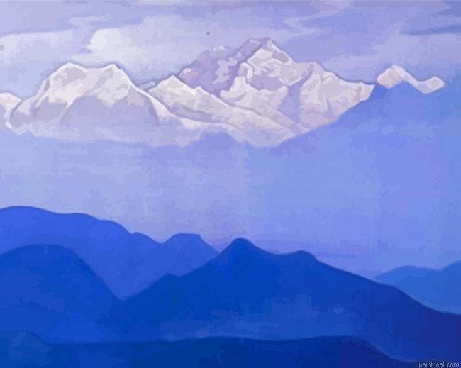 Himalayas by nicholas roerich painting by numbers.jpeg