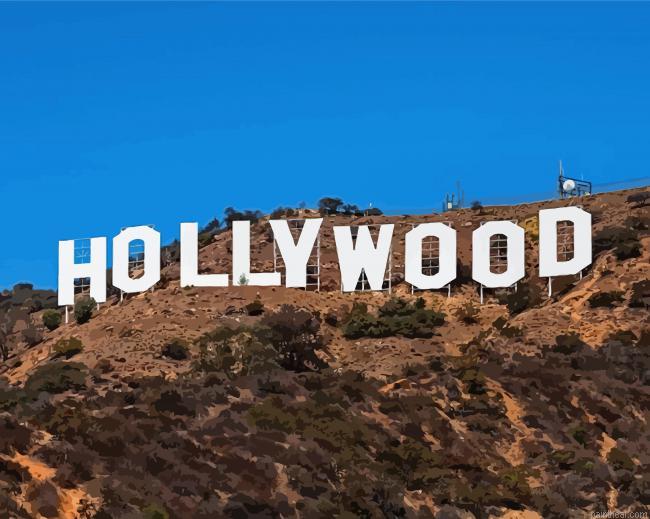 Hollywood sign landmark painting by numbers.jpeg