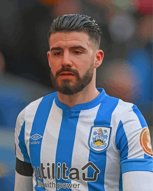 Huddersfield town pipa player painting by numbers.jpeg