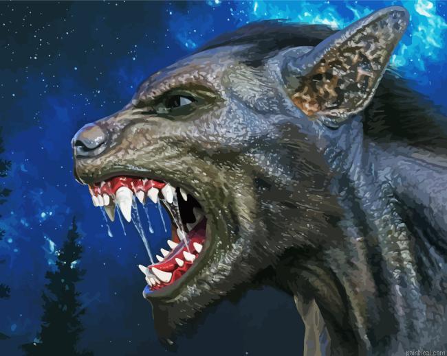 Hungry fantasy werewolf painting by numbers.jpeg