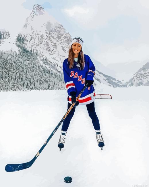 Ice hockey on lake louise painting by numbers.jpeg