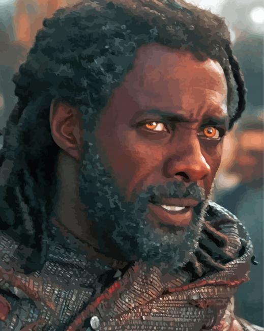 Idris elba heimdall painting by numbers.jpeg