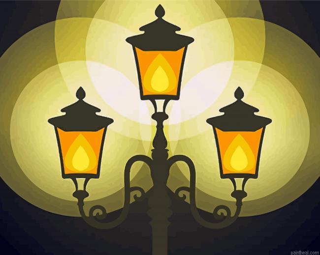 Illustration lamplights painting by numbers.jpeg