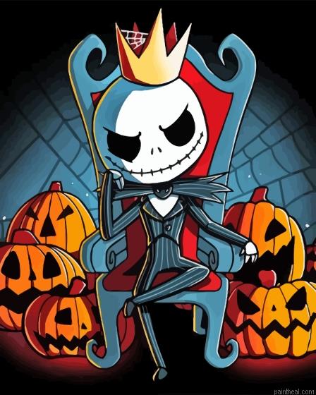 Illustration the king pumpkin painting by numbers.jpeg