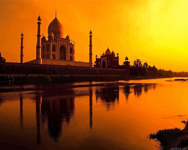 India sunset painting by numbers.jpeg