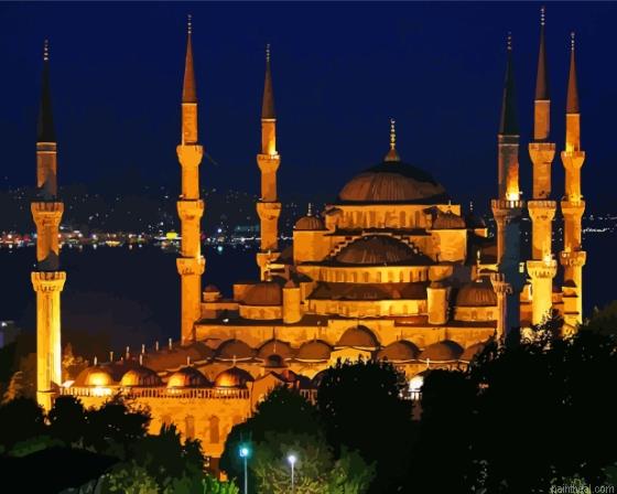 Istanbul night mosque painting by numbers.jpeg