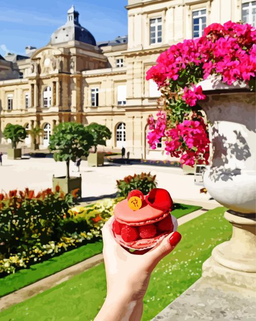 Jardin du luxembourg view painting by numbers.jpeg