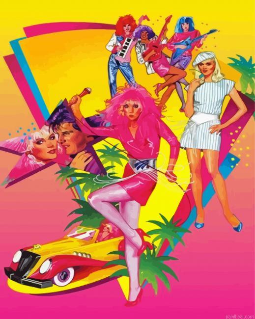 Jem and the holograms tv serie painting by numbers.jpeg