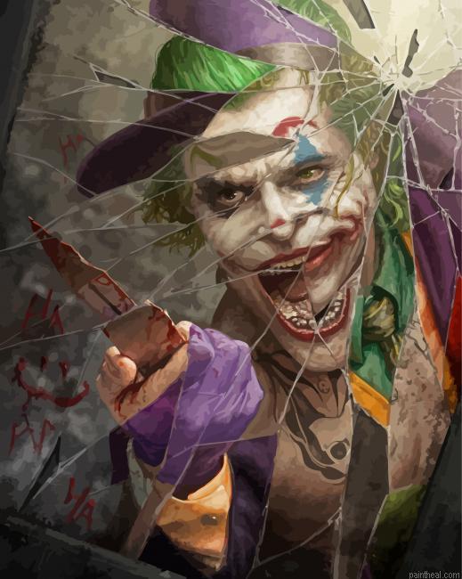 Joker in the mirror painting by numbers.jpeg