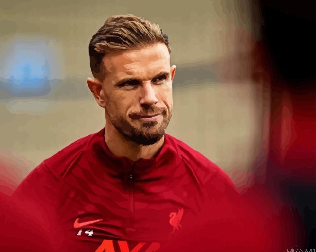 Jordan henderson liverpool fc painting by numbers.jpeg