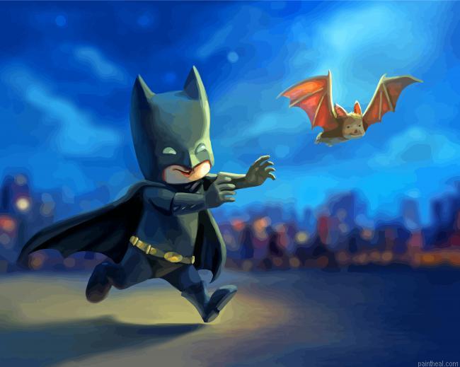Kid batman art painting by numbers.jpeg