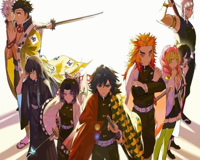 Kimetsu no yaiba hashira painting by numbers.jpeg