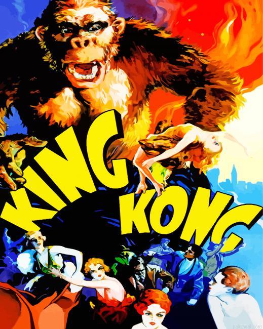 King kong 1933 poster painting by numbers.jpeg