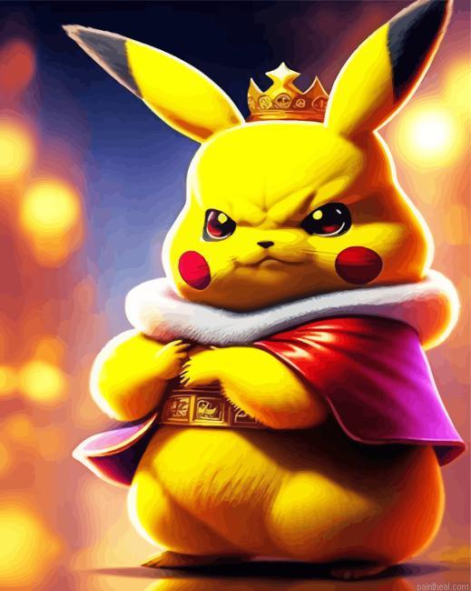 King pikachu painting by numbers.jpeg