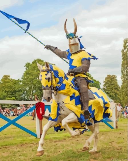Knights jousting art painting by numbers.jpeg