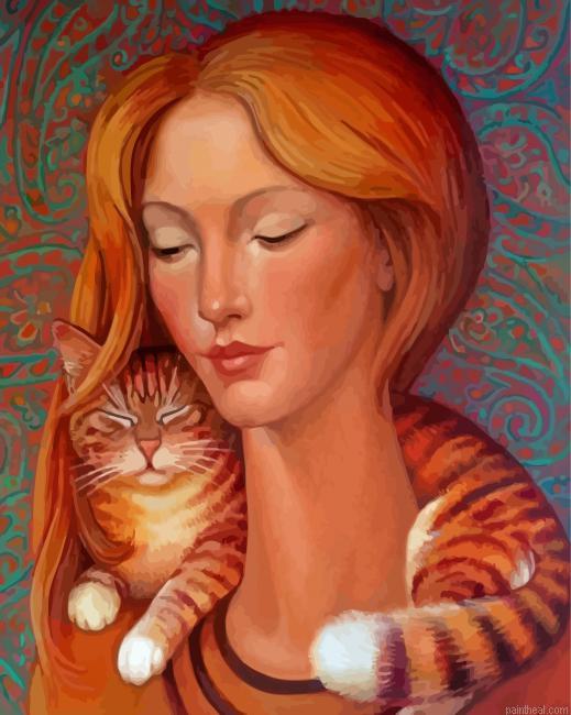 Lady and cat painting by numbers.jpeg