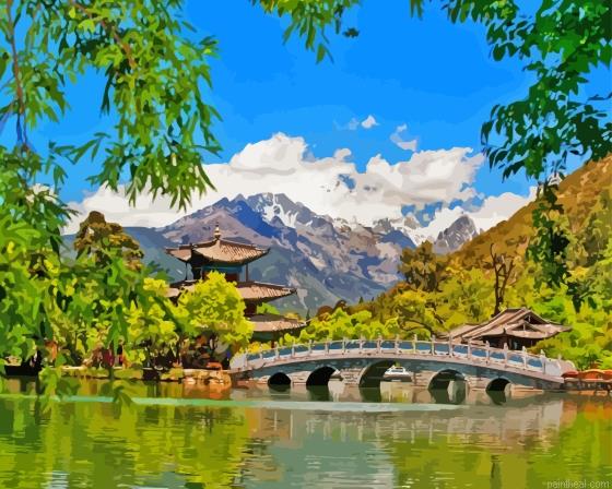 Lijiang landscape nature painting by numbers.jpeg