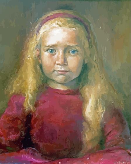 Little girl helene knoop painting by numbers.jpeg