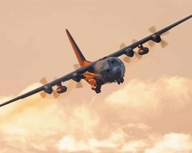 Lockheed c 130 plane painting by numbers.jpeg