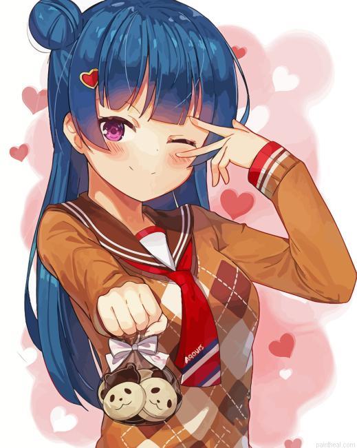 Love live yoshiko tsushima painting by numbers.jpeg