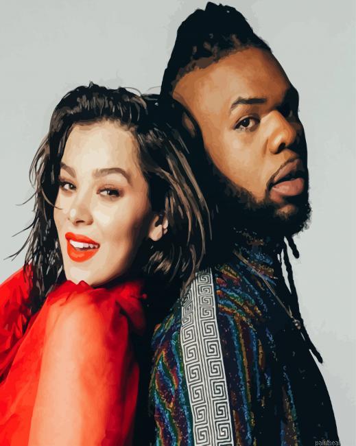 Mnek and hailee steinfeld painting by numbers.jpeg