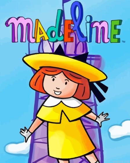 Madeline adventure animated serie painting by numbers.jpeg