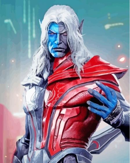 Malekith the accursed marvel painting by numbers.jpeg