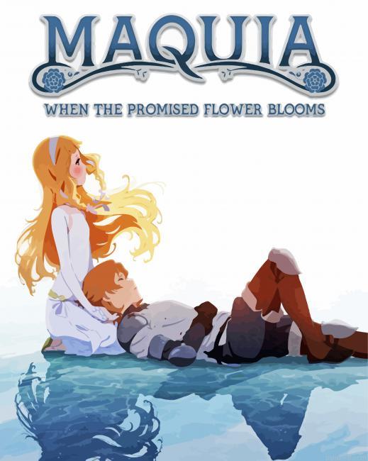 Maquia when the promised flower blooms poster painting by numbers.jpeg