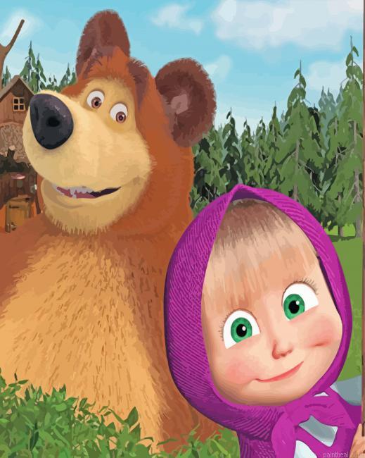 Masha and the bear painting by numbers.jpeg