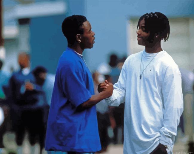 Menace ii society characters painting by numbers.jpeg