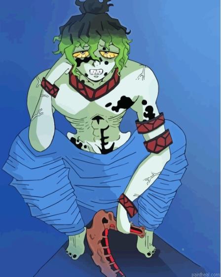 Metsu no yaiba gyutaro painting by numbers.jpeg