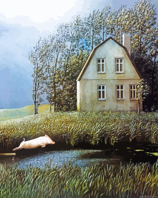 Michael sowa pig painting by numbers.jpeg